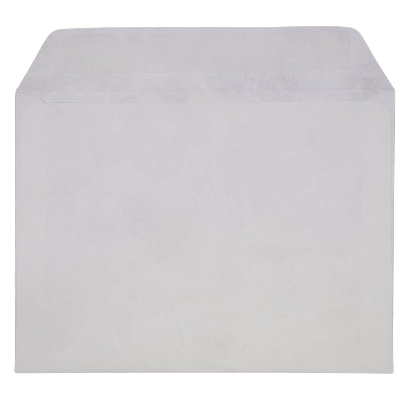 JAM Paper Booklet Envelopes with Peel & Seal Closure, 9 x 12, White, 500/Box (367934172) image 1