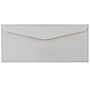 JAM Paper Gummed Window #10 Business Envelopes, 4 1/8" x 9 1/2", Smooth White, 500/Box (1633173C)~#|#~sp74203845_sc7