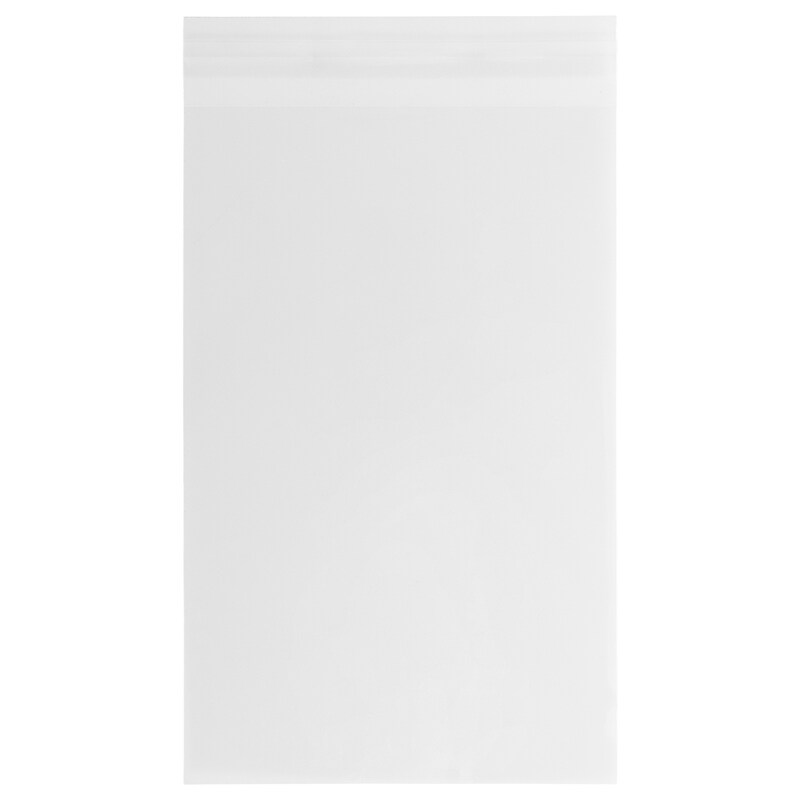 JAM Paper Cellophane Envelope with Peel & Seal Closure, 5.9375 x 8.875, Clear, 1000/Carton (A9CELLOB) image 1