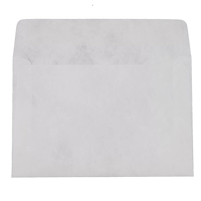 JAM Paper Booklet Envelopes with Peel & Seal Closure, 6 x 9, White, 500/Box (367934164) image 1