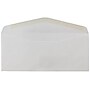 JAM Paper Gummed Window #10 Business Envelopes, 4 1/8" x 9 1/2", Smooth White, 500/Box (1633173C)~#|#~sp74204104_sc7
