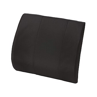 DMI Lumbar Cushion Back Pillow, Foam, Black (555-7301-0200)