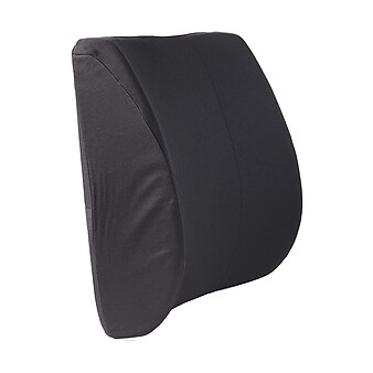 DMI Relax-A-Bac Cotton/Polyester Blend Back Cushion, Black (555-7302-0200)