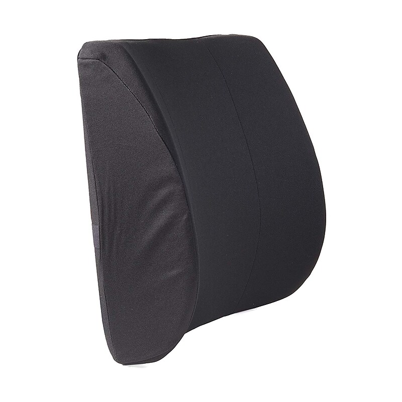 DMI Relax-A-Bac Cotton/Polyester Blend Back Cushion, Black (555-7302-0200) image 1