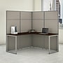 Bush Business Furniture Easy Office 66"H x 60"W L-Shaped Cubicle Panel Workstation, Mocha Cherry (EODH360MR-03K)~#|#~sp74531786_sc7