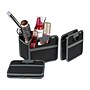 Meori Mini Foldable Fabric Storage Box, 5"x6.5"x5", Lava Black (A100427)~#|#~sp74540101_sc7