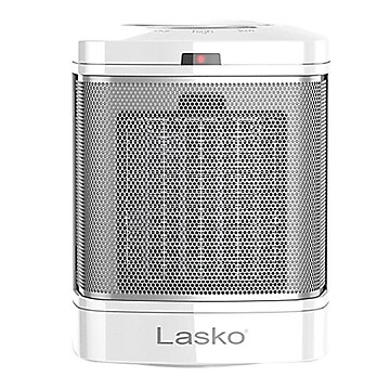 Lasko 1500-Watt 5118.2 BTU Ceramic Electric Heater, White (CD08200)