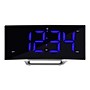 La Crosse Technology Curved Blue LED Atomic Dual Alarm Clock, 1.8 Inch (617-249)~#|#~sp7484136_sc7