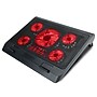Enhance XL Gaming Laptop Cooler Pad with 5 Oversized LED Fans, 2 USB Ports, Black (ENGXC10100RDEW)~#|#~sp7485798_sc7