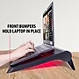 Enhance XL Gaming Laptop Cooler Pad with 5 Oversized LED Fans, 2 USB Ports, Black (ENGXC10100RDEW)~#|#~sp7485801_sc7