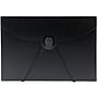 JAM Paper Plastic Portfolio Case with Hook & Loop Closure, Black (355612)~#|#~sp74865983_sc7