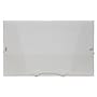 JAM Paper Plastic Portfolio Case with Elastic Closure, Clear (332537)~#|#~sp74865987_sc7