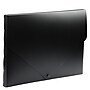 JAM Paper Plastic Portfolio Case with Snap Closure, Black (2254027)~#|#~sp74865993_sc7