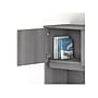 Bush Business Furniture Studio C 72"W U Shaped Desk with Hutch and Mobile File Cabinet, Platinum Gray (STC003PGSU)~#|#~sp74866415_sc7
