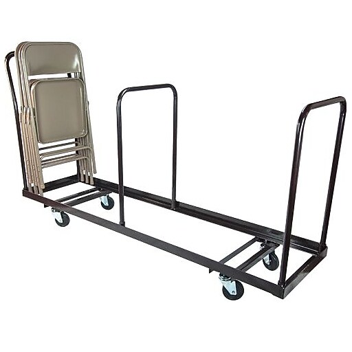 Advantage Vertical Storage 35 Folding Chair Cart (FCC35) at Staples