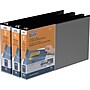 Stride QuickFit Heavy Duty 1" 3-Ring View Binders, Black (95011L)~#|#~sp75059747_sc7