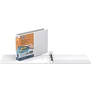 QuickFit Deluxe Heavy Duty 1.5" View Binder, White (97120)