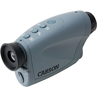 Carson Optical Aura Plus Digital Night Vision Monocular/Camcorder, Gray/Black (NV-250)