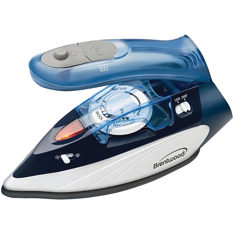 Brentwood Appliances Dual-voltage Nonstick Travel Steam Iron(Mpi-45) image 1