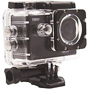 Naxa NDC-407 12.0 Megapixel Waterproof Action Camera, Black