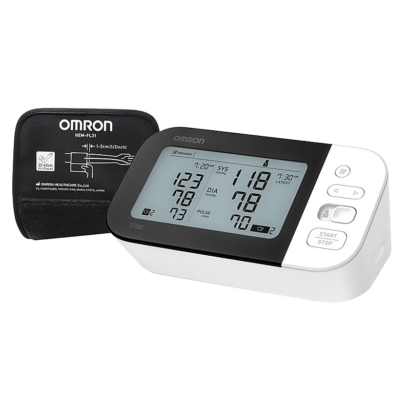 Omron 7 Series Digital Wireless Upper Arm Blood Pressure Monitor (OMRBP7350) image 1