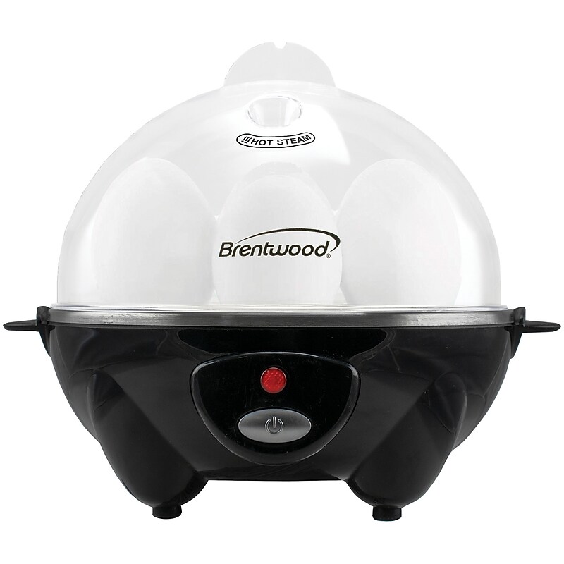 Brentwood Appliances Electric Egg Cooker with Auto Shutoff, Black (TS-1045BK) image 1