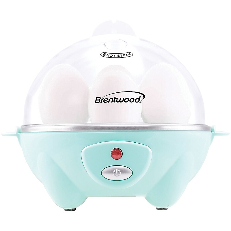 Brentwood Appliances Electric Egg Cooker with Auto Shutoff, Blue (TS-1045BL) image 1