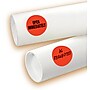 Avery Laser Color Coding Labels, 1 1/4" Dia., Neon Red, 8/Sheet, 50 Sheets/Pack (5497)~#|#~sp75153488_sc7