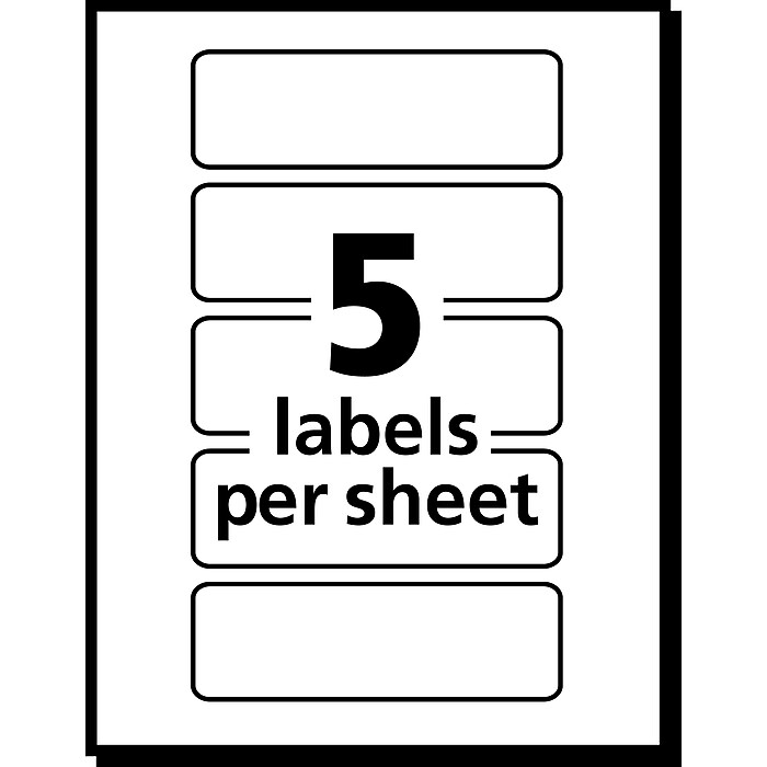 Avery Laser Color Coding Labels, 1
