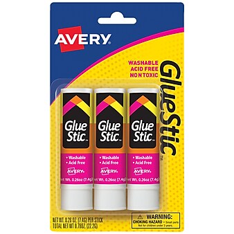 Avery® Permanent Glue Stic - Zerbee