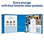 Avery Heavy Duty 2" 3-Ring View Binders, D-Ring, Periwinkle (17597)~#|#~sp75154102_sc7