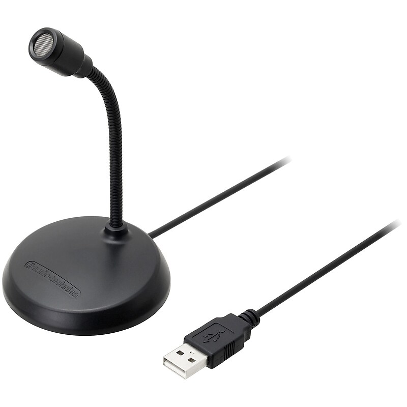 Audio-Technica ATGM1-USB USB Gaming Desktop Microphone, Black image 1