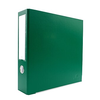 Bindertek Premium 2" 3-Ring Better Binders, D-Ring, Evergreen (3EFN-EV)