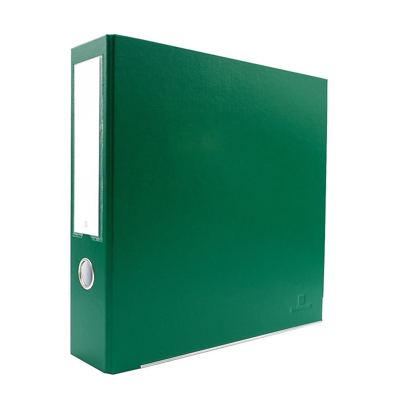 Bindertek Premium 2" 3-Ring Better Binders, D-Ring, Evergreen (3EFN-EV) image 1