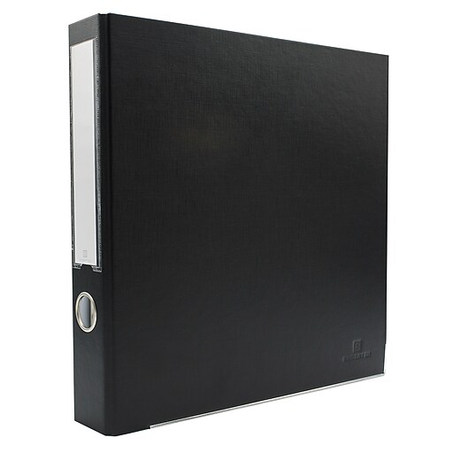 Bindertek 3Ring 2Inch Premium Binders, Black (3SLNBK) at Staples