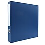 Bindertek Premium 1 1/2" 3-Ring Non-View Binders, D-Ring, Navy (3SLN-NV)~#|#~sp75157916_sc7