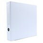 Bindertek Premium 1 1/2" 3-Ring Non-View Binders, D-Ring, White (3SLN-WH)~#|#~sp75157919_sc7