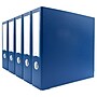 Bindertek Premium 2" 3-Ring Non-View Binders, D-Ring, Navy, 5/Pack (3EFPACK-NV)~#|#~sp75157968_sc7