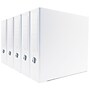 Bindertek Premium 2" 3-Ring Non-View Binders, D-Ring, White, 5/Pack (3EFPACK-WH)~#|#~sp75157971_sc7