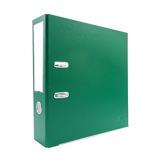 Bindertek 2Ring 3Inch Premium Binders, Evergreen (EFNEV) at Staples
