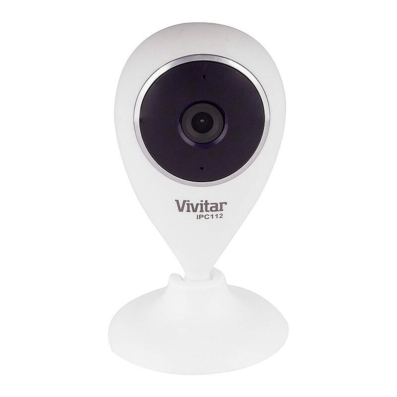 Vivitar Smart Security Indoor Wi-Fi Camera, White (IPC112E) image 1
