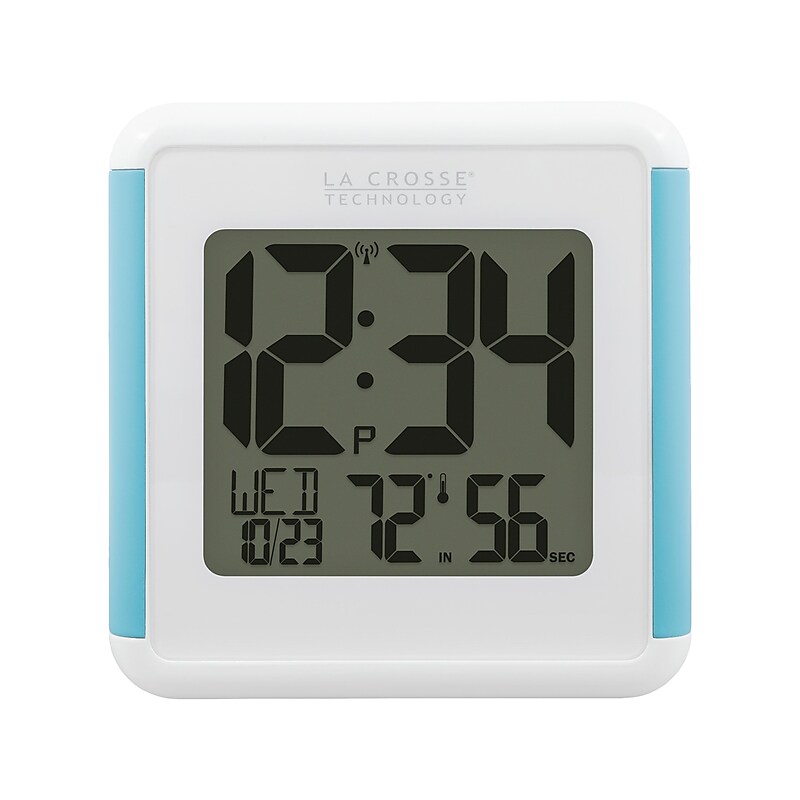 La Crosse Technology Shower Cube Atomic Wall/Table Clock (515-1912) image 1
