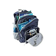 L.L.Bean Deluxe Book Pack Backpack, Solid, Navy (0TXT907000)