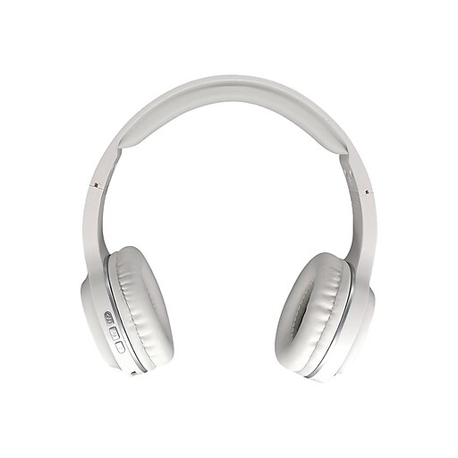 Morpheus 360 Tremors Bluetooth Wireless OnEar Headphones, White