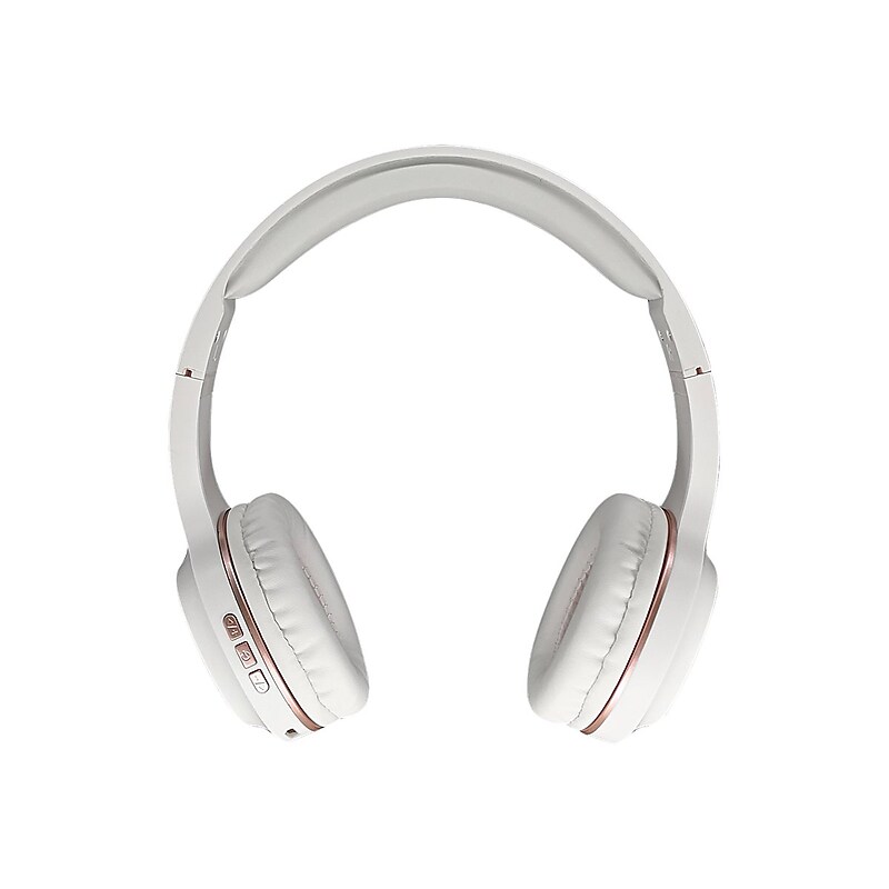 Morpheus 360 Tremors Bluetooth Wireless On-Ear Headphones, Rose Gold (HP4500R) image 1