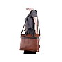 McKleinUSA EASTWARD U Series Leather Pocket Briefcase, Brown (18390)~#|#~sp75537038_sc7