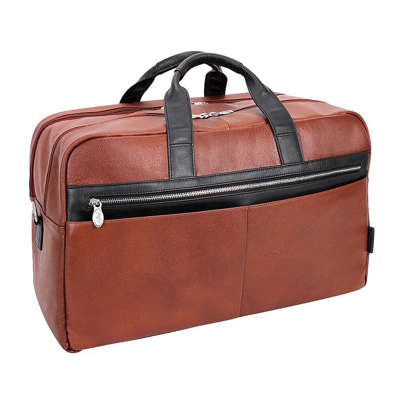 McKleinUSA U Series 21" Leather Carry-On Travel Duffel (19110) image 1