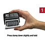 2000 Plus Micro Message Dater 12-in-1 Self-Inking Date and Message Stamp, Black Ink (011090)~#|#~sp75727357_sc7