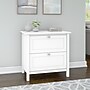 Bush Furniture Broadview 2-Drawer Lateral File Cabinet, Not Assembled, Letter/Legal, Pure White, 30.79" (BDF131WH-03)~#|#~sp75834446_sc7
