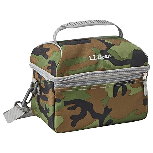 L.L.Bean Flip-Top Print Lunch Box, Assorted Colors, 203 Oz